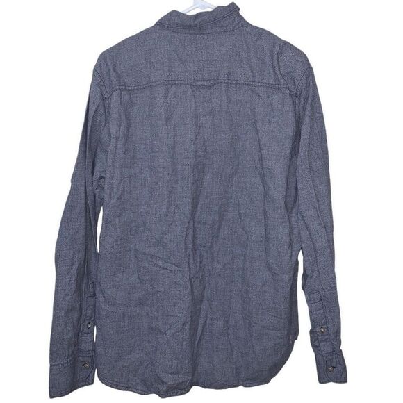 Urban Pipeline Mens Size XL Button Front Shirt  Blue Chest Pocket Long Sleeve - Picture 2 of 6